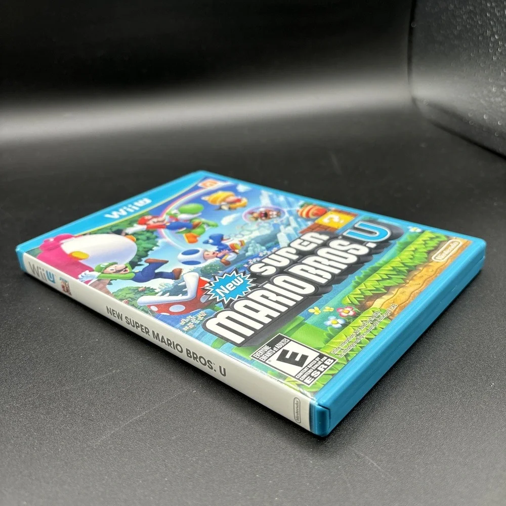 New Super Mario Bros. U Nintendo Wii U Platformer Video Game CIB Complete Tested